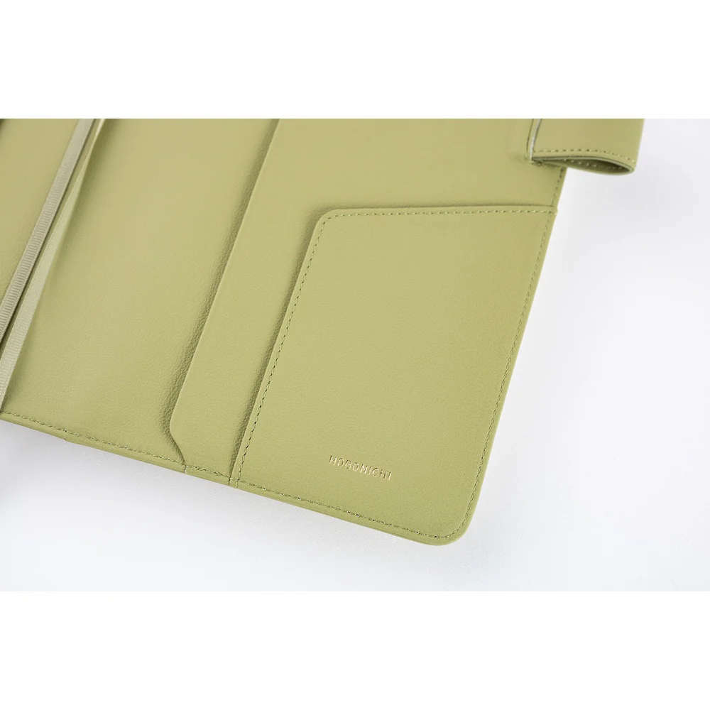 Okładka na kalendarz Hobonichi Techo A5 | Leather: Sage Green - Image 7