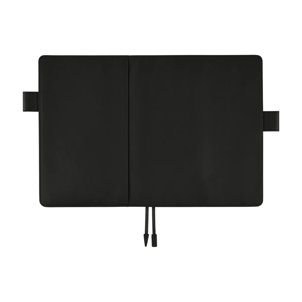 Okładka na kalendarz Hobonichi Techo A5 | Leather: TS Basic - Black - Image 4
