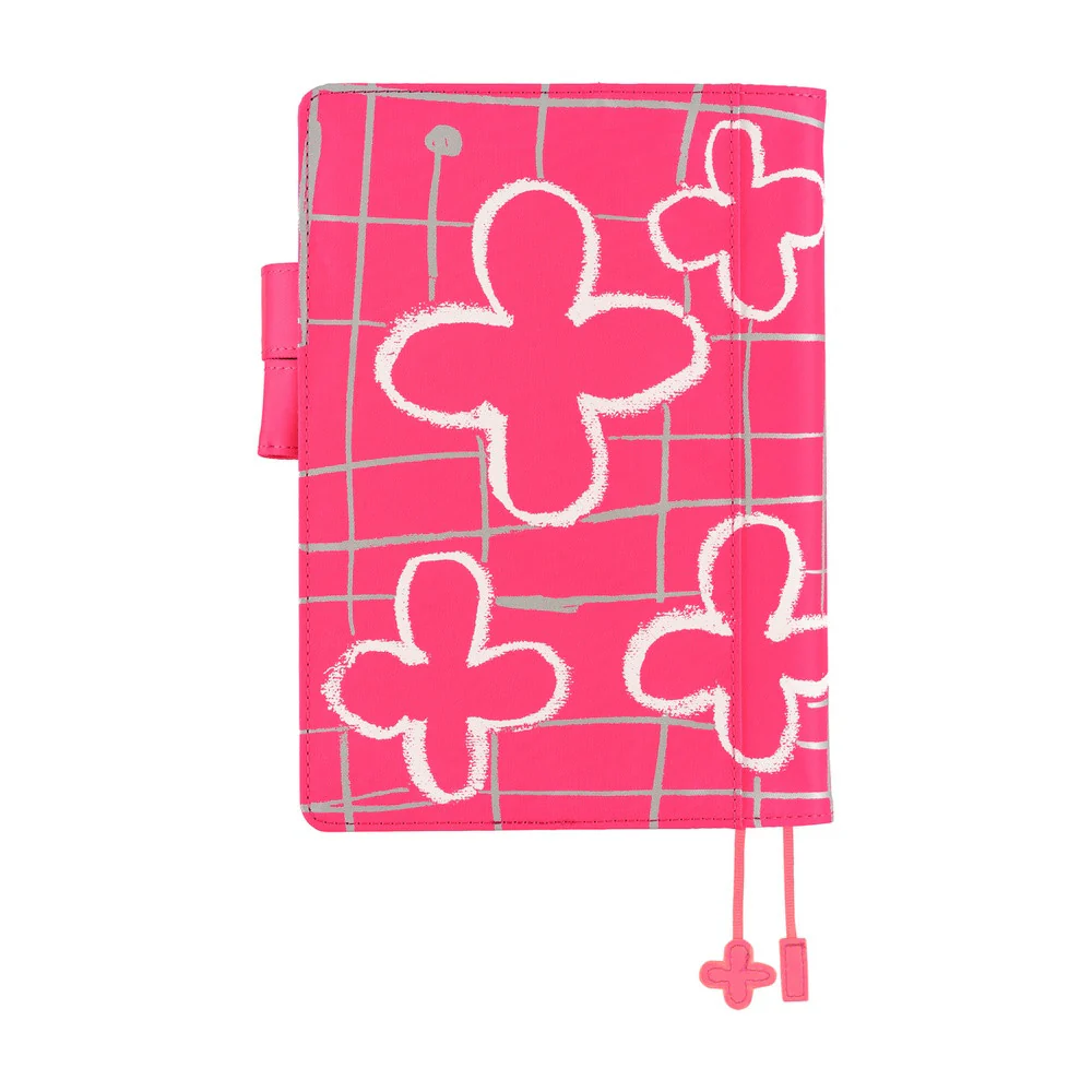 Okładka na kalendarz Hobonichi Techo A5 | Makoto Matsubayashi: Pink Flowers - Image 3
