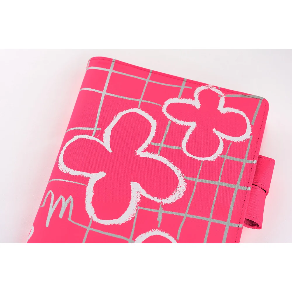 Okładka na kalendarz Hobonichi Techo A5 | Makoto Matsubayashi: Pink Flowers - Image 6