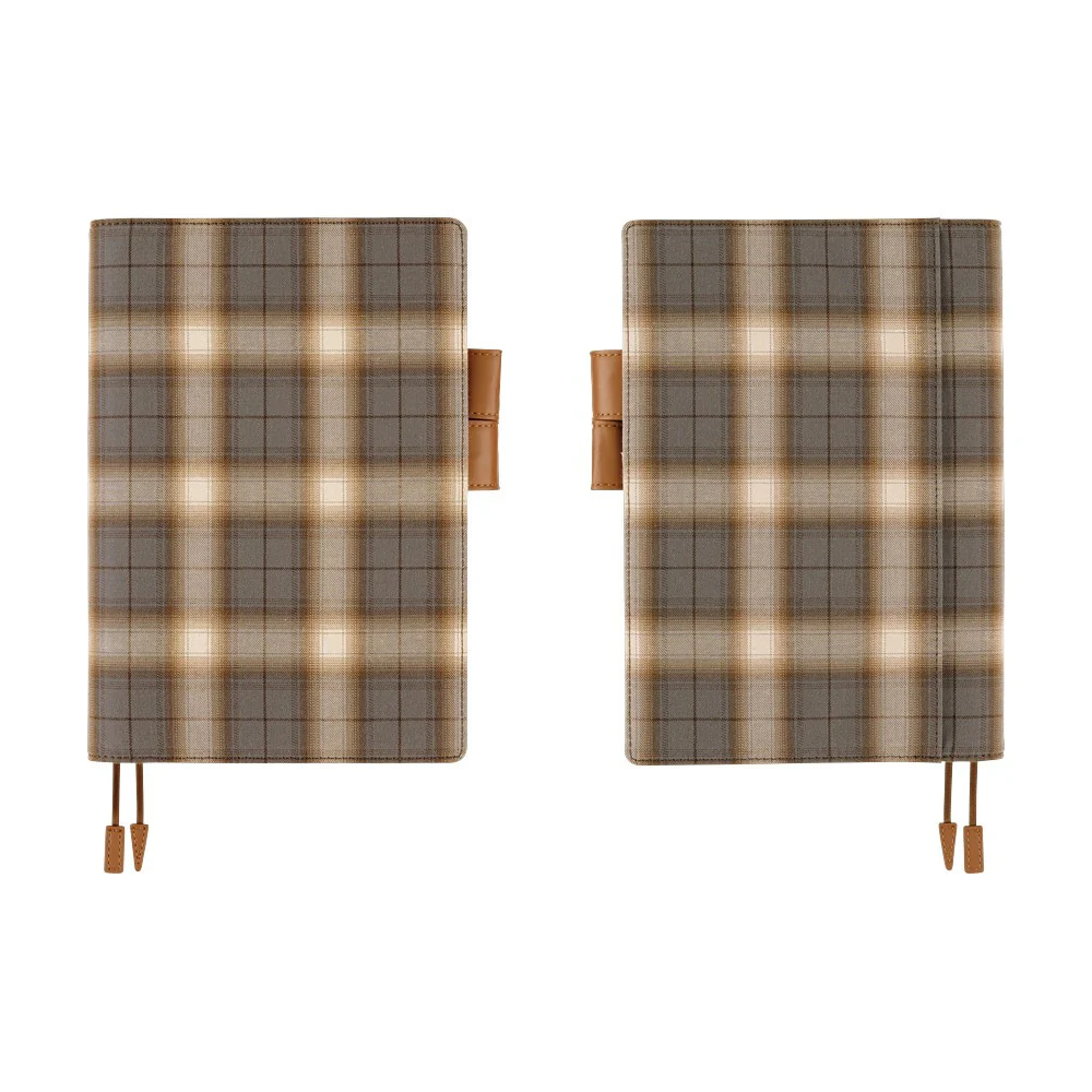 Okładka na kalendarz Hobonichi Techo A5 | Shirt Fabric: Foggy Plaid - Image 2