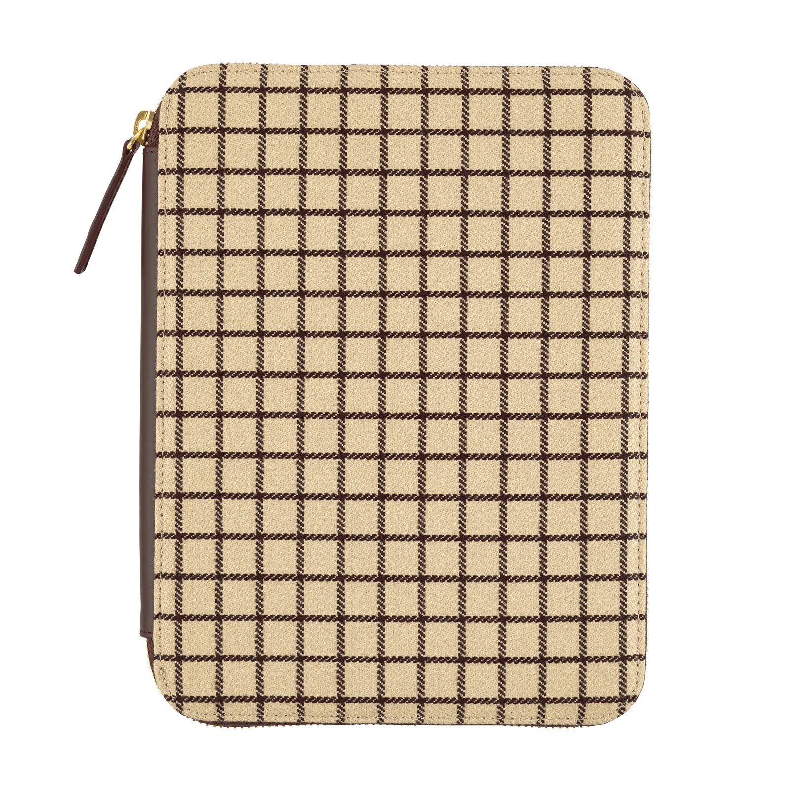 Okładka na kalendarz Hobonichi Techo A5 | Taut Zipped (Café au Lait Plaid) - Image 2
