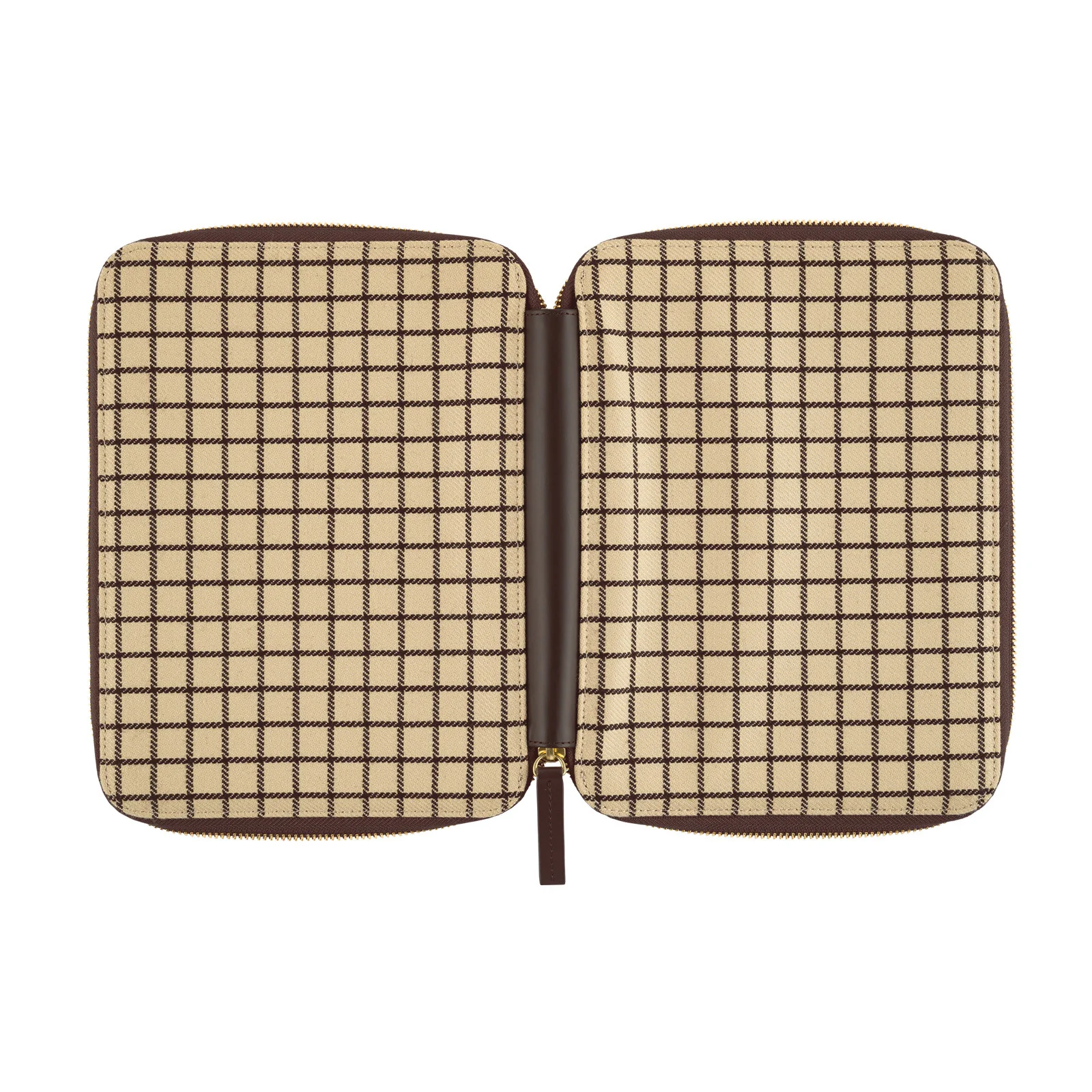 Okładka na kalendarz Hobonichi Techo A5 | Taut Zipped (Café au Lait Plaid) - Image 4
