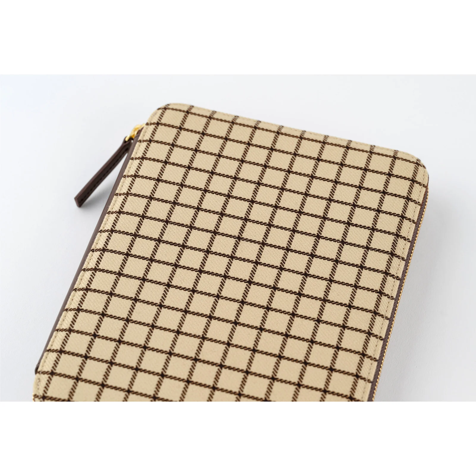 Okładka na kalendarz Hobonichi Techo A5 | Taut Zipped (Café au Lait Plaid) - Image 5