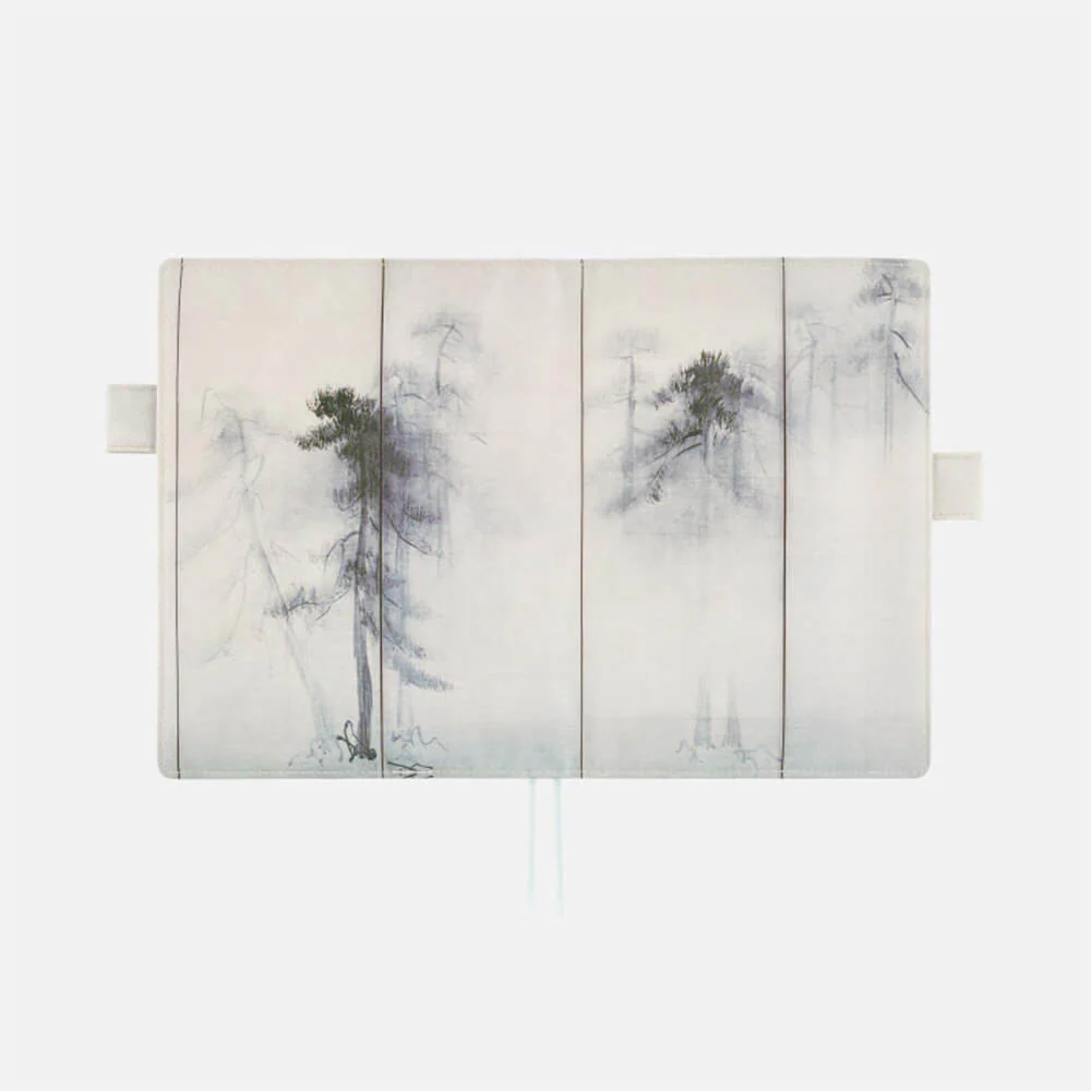 Okładka na kalendarz Hobonichi Techo A5 | Tokyo National Museum: Hasegawa Tohaku - Pine Forest - Image 2