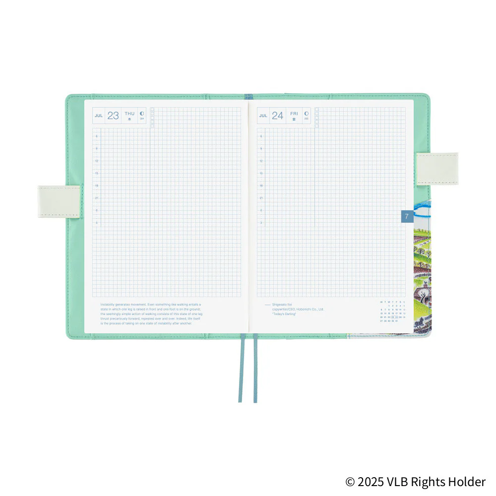 Okładka na kalendarz Hobonichi Techo A5 | Virginia Lee Burton: The Little House - Image 11