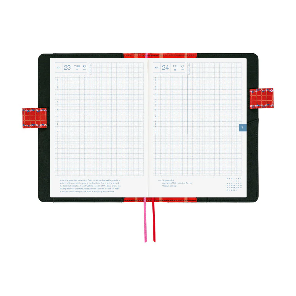 Okładka na kalendarz Hobonichi Techo A5 | Yumi Kitagishi: White Cat’s Daily Life - Image 11