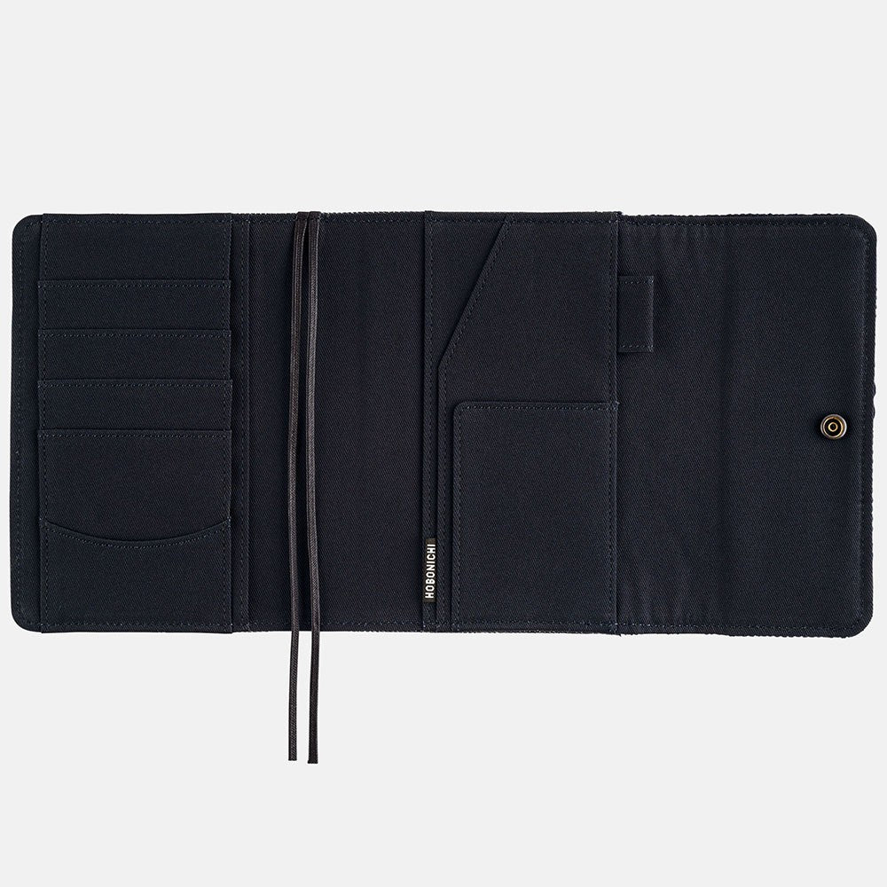 Okładka na kalendarz Hobonichi Techo A6 | Blue Blue: Indigo Book Sashiko - Image 4