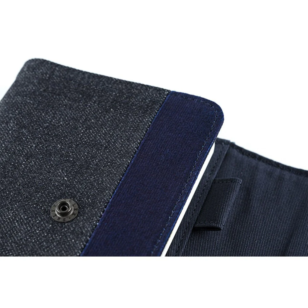 Okładka na kalendarz Hobonichi Techo A6 | Blue Blue: Indigo Book Sashiko - Image 6