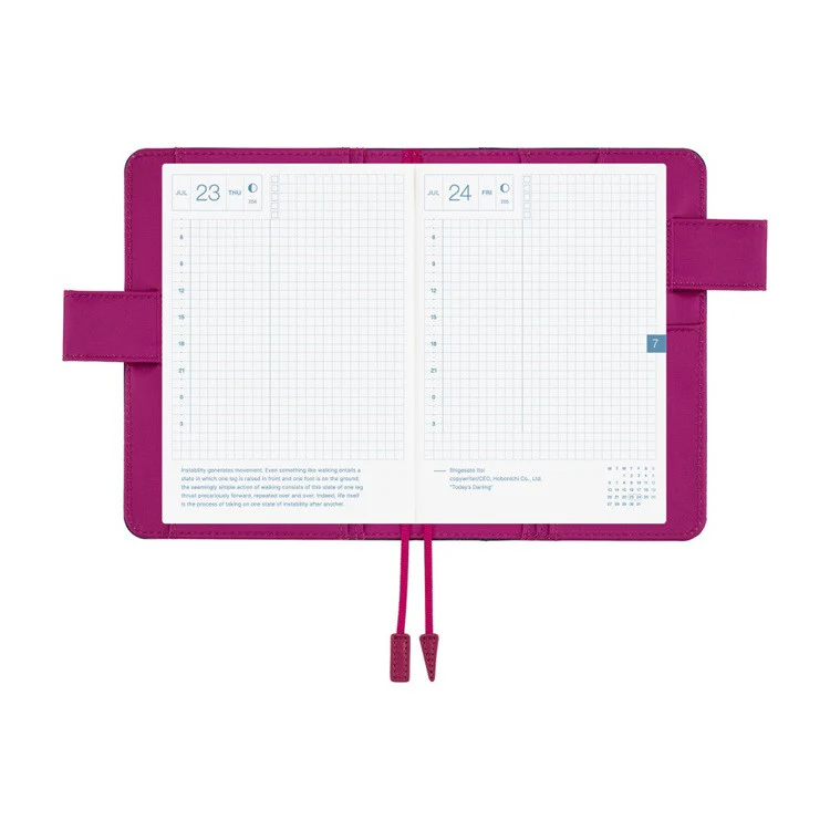 Okładka na kalendarz Hobonichi Techo A6 | Colors: Mystic Berry - Image 8
