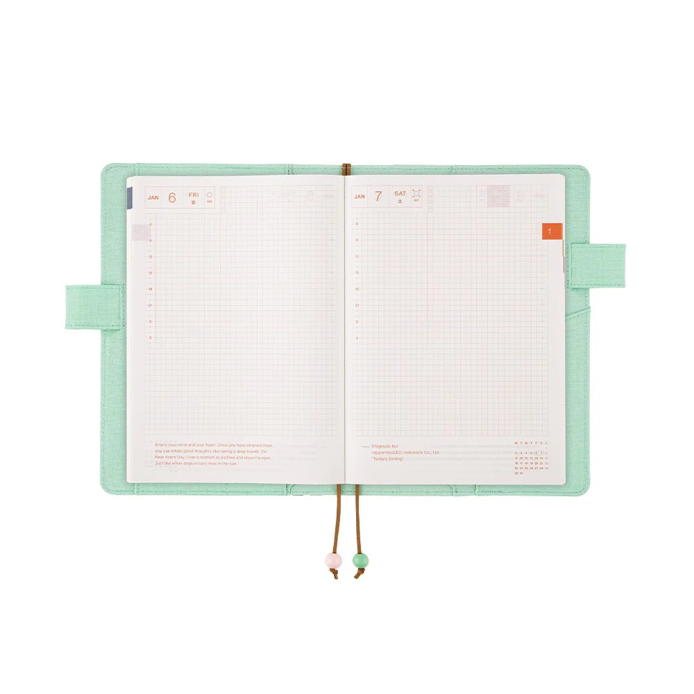 Okładka na kalendarz Hobonichi Techo A6 | Eri Shimatsuka: Hedelmäpuu - Image 2