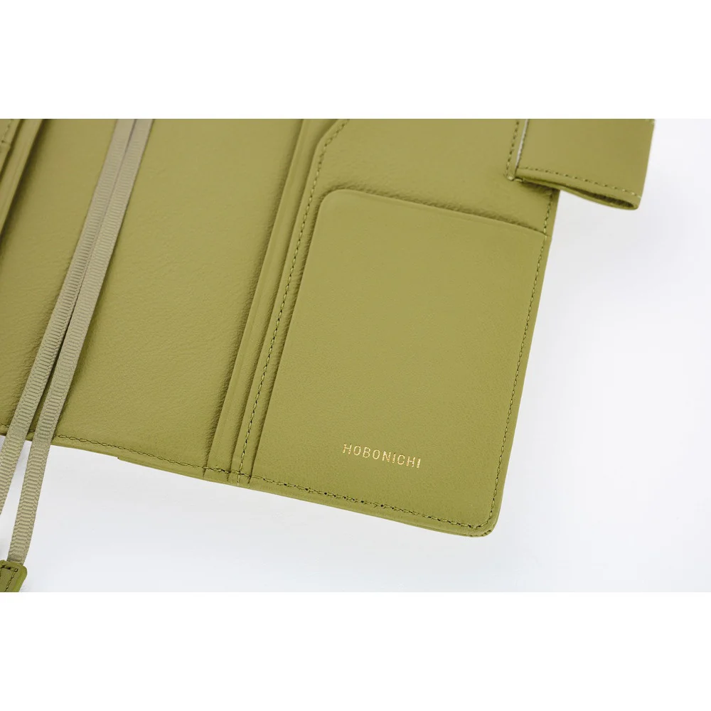 Okładka na kalendarz Hobonichi Techo A6 | Leather: Sage Green - Image 6