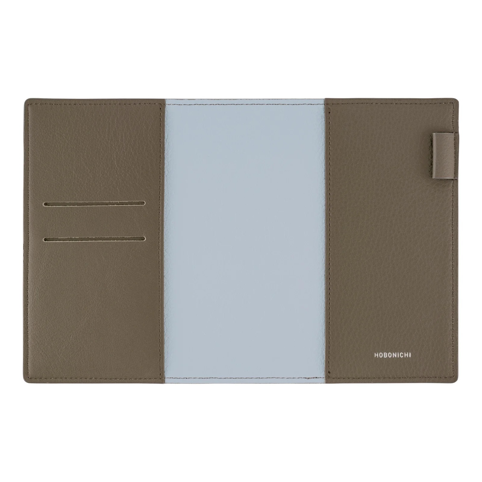 Okładka na kalendarz Hobonichi Techo A6 | Leather: Taut ( Grey & Light Blue) - Image 5