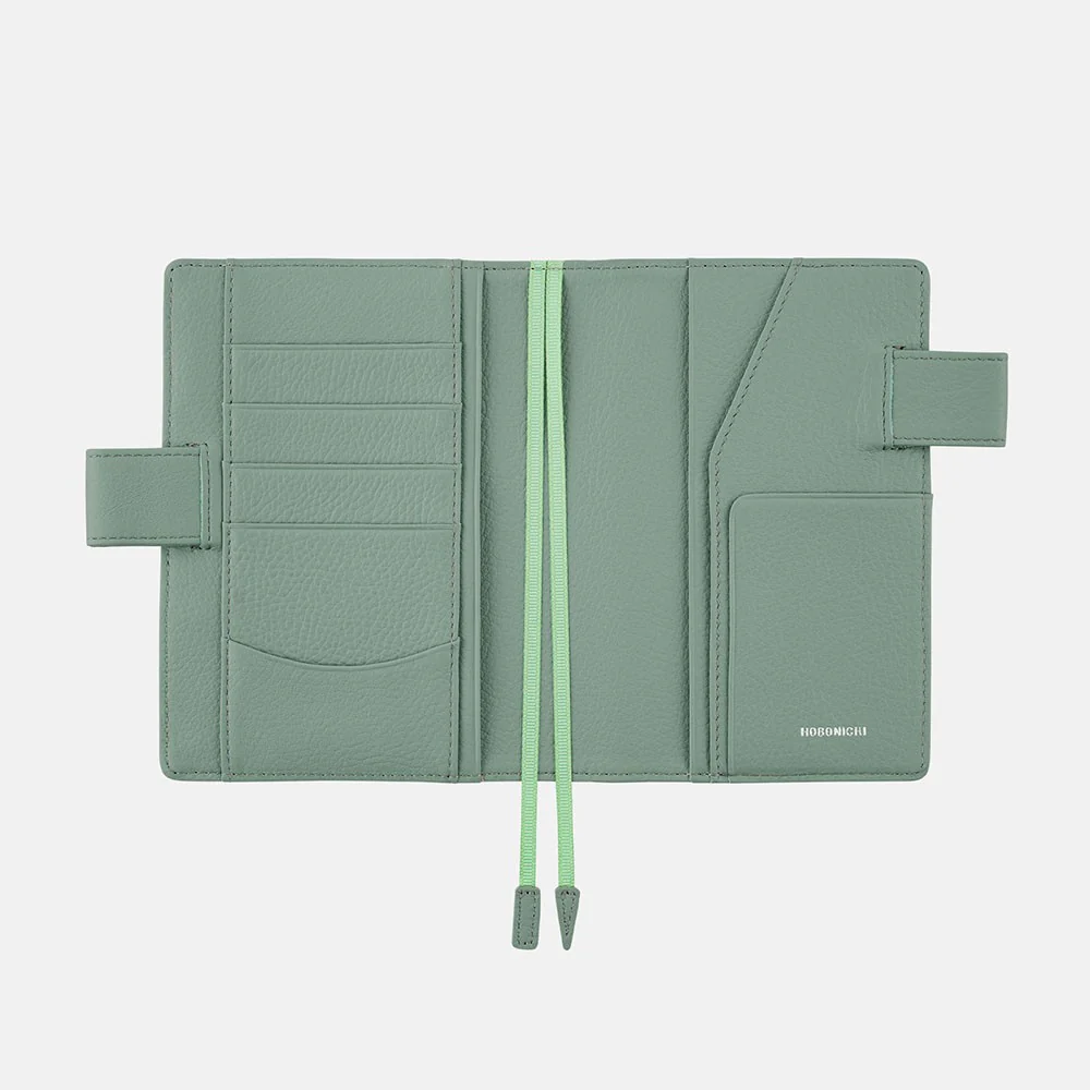 Okładka na kalendarz Hobonichi Techo A6 | Leather: Water Green - Image 4