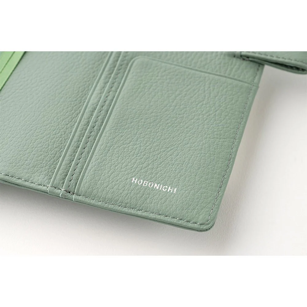 Okładka na kalendarz Hobonichi Techo A6 | Leather: Water Green - Image 6