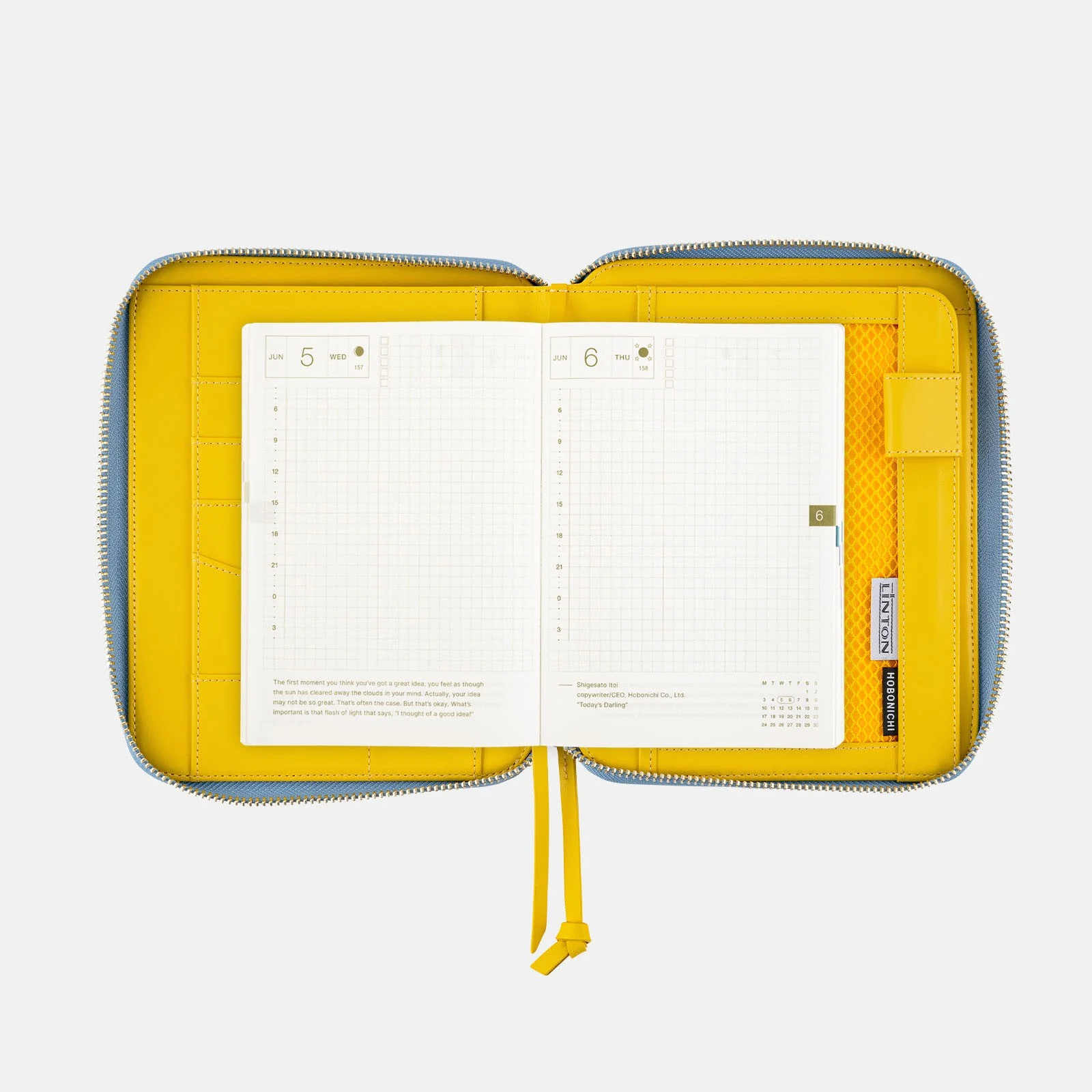 Okładka na kalendarz Hobonichi Techo A6 | Linton: Vacancess - Image 8