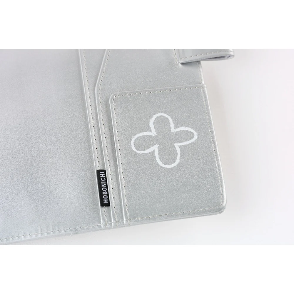 Okładka na kalendarz Hobonichi Techo A6 | Makoto Matsubayashi: Silver Flowers - Image 10