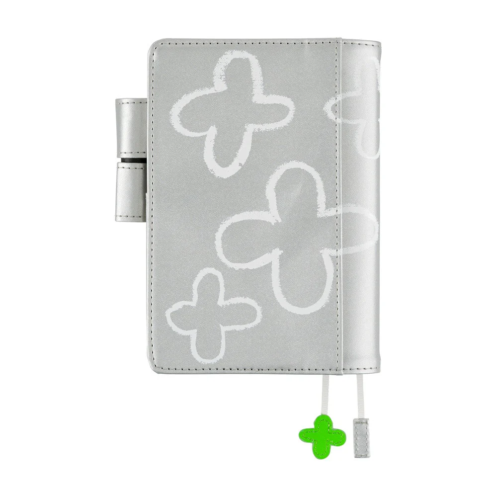 Okładka na kalendarz Hobonichi Techo A6 | Makoto Matsubayashi: Silver Flowers - Image 3
