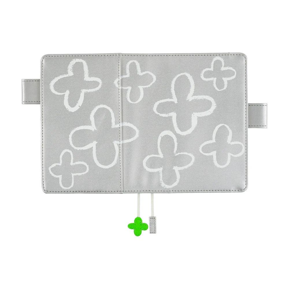 Okładka na kalendarz Hobonichi Techo A6 | Makoto Matsubayashi: Silver Flowers - Image 4