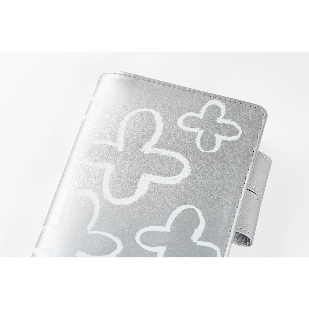 Okładka na kalendarz Hobonichi Techo A6 | Makoto Matsubayashi: Silver Flowers - Image 6