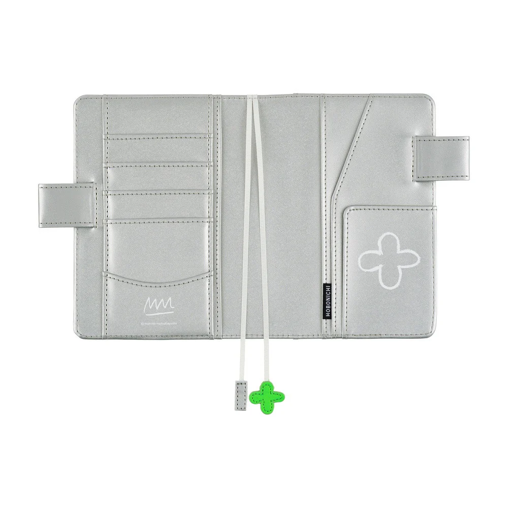 Okładka na kalendarz Hobonichi Techo A6 | Makoto Matsubayashi: Silver Flowers - Image 7