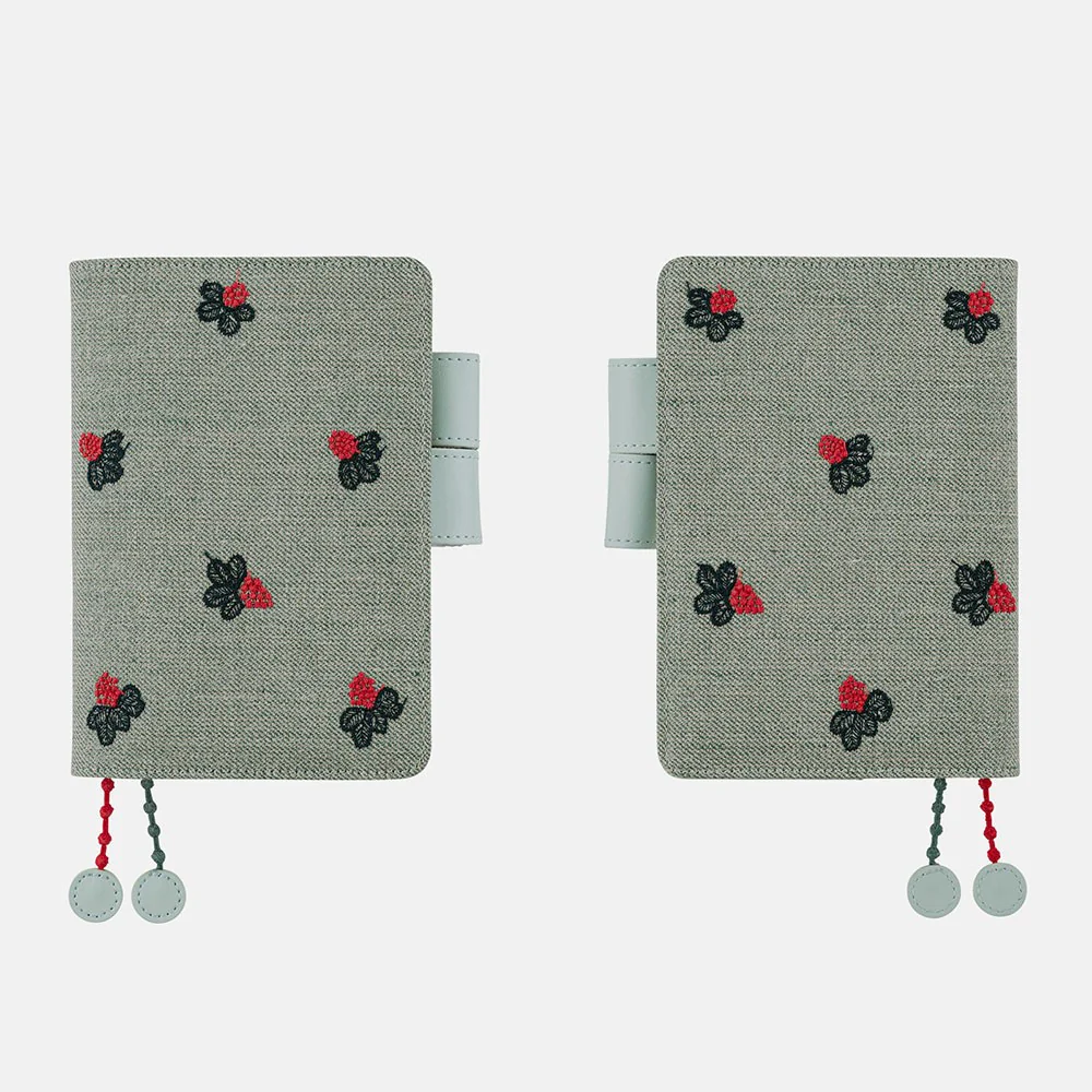 Okładka na kalendarz Hobonichi Techo A6 | mina perhonen: light berry - Image 2