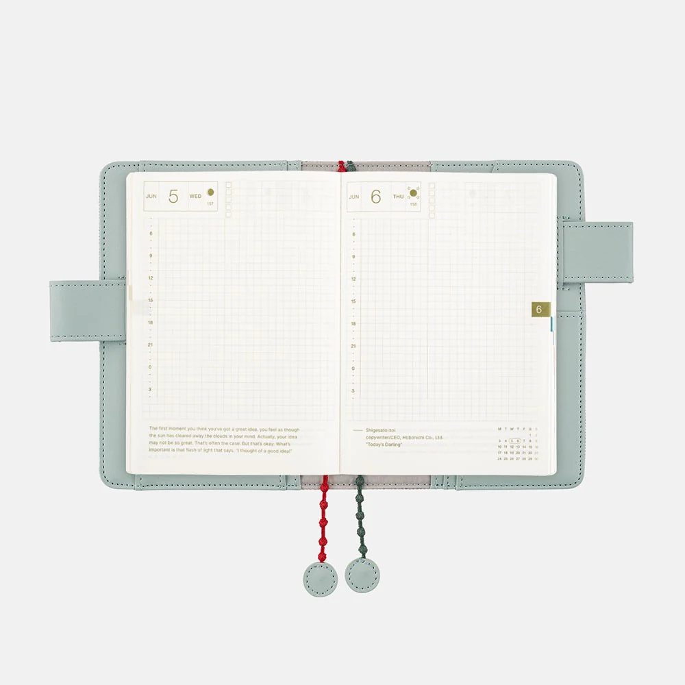Okładka na kalendarz Hobonichi Techo A6 | mina perhonen: light berry - Image 7