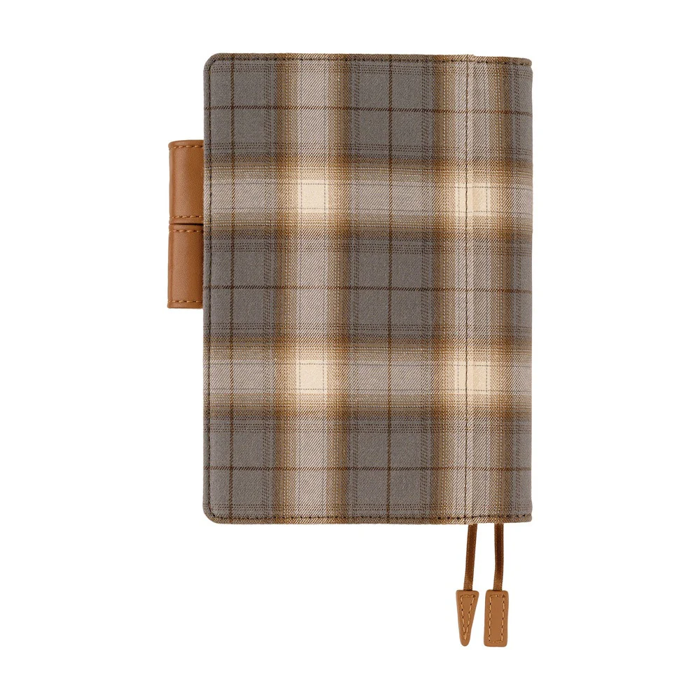 Okładka na kalendarz Hobonichi Techo A6 | Shirt Fabric: Foggy Plaid - Image 3