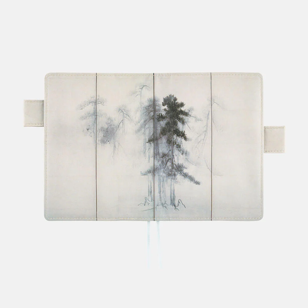 Okładka na kalendarz Hobonichi Techo A6 | Tokyo National Museum: Hasegawa Tohaku - Pine Forest - Image 3