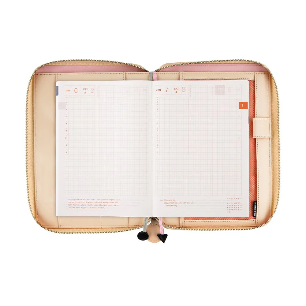 Okładka na kalendarz Hobonichi Techo A6 | PYT: Tokio w rozkwicie/ Króliki - Image 3