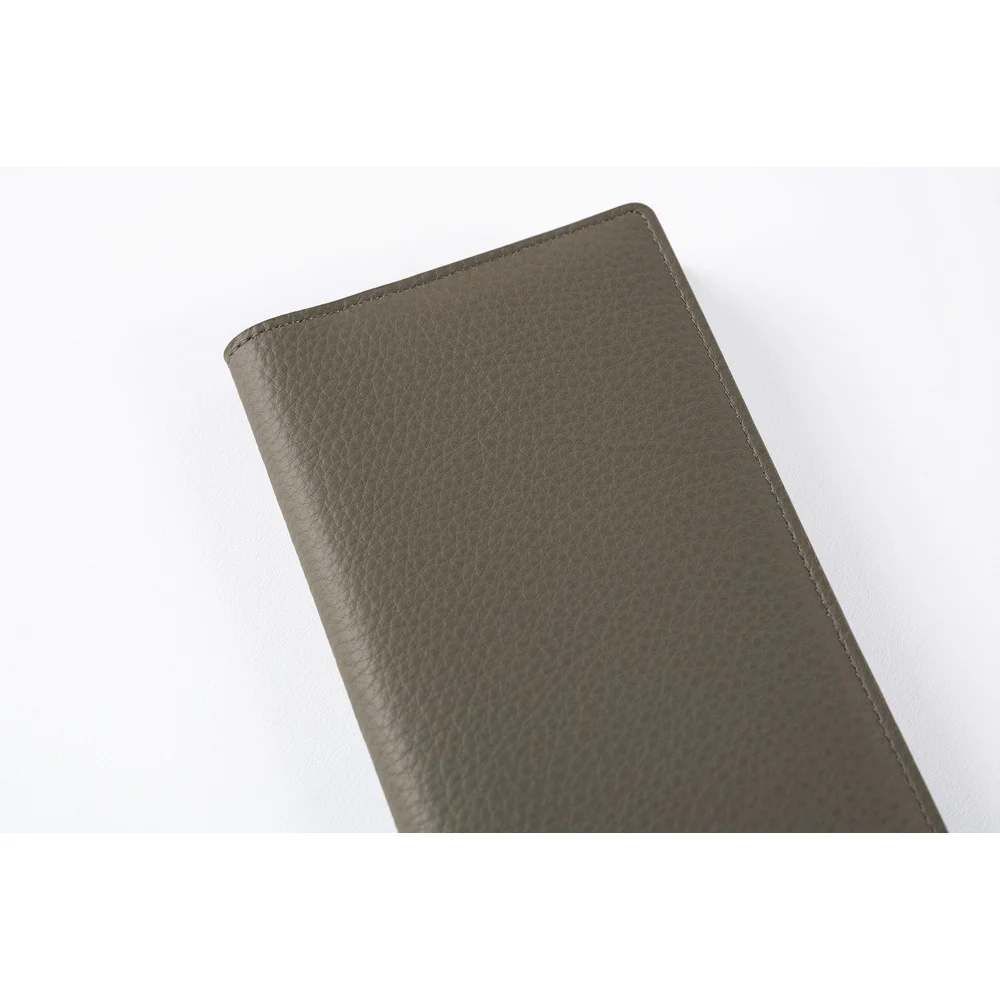 Okładka na kalendarz Hobonichi Techo Weeks | Leather: Taut ( Grey & Light Blue) - Image 3