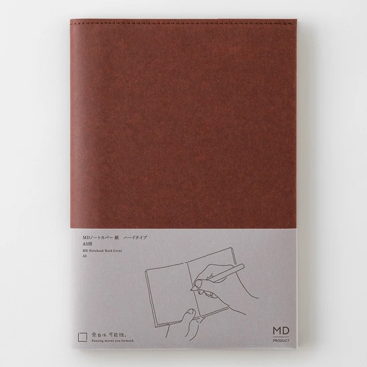 Okładka papierowa MD PRODUCT Twarda A5 | Brązowa - Image 9