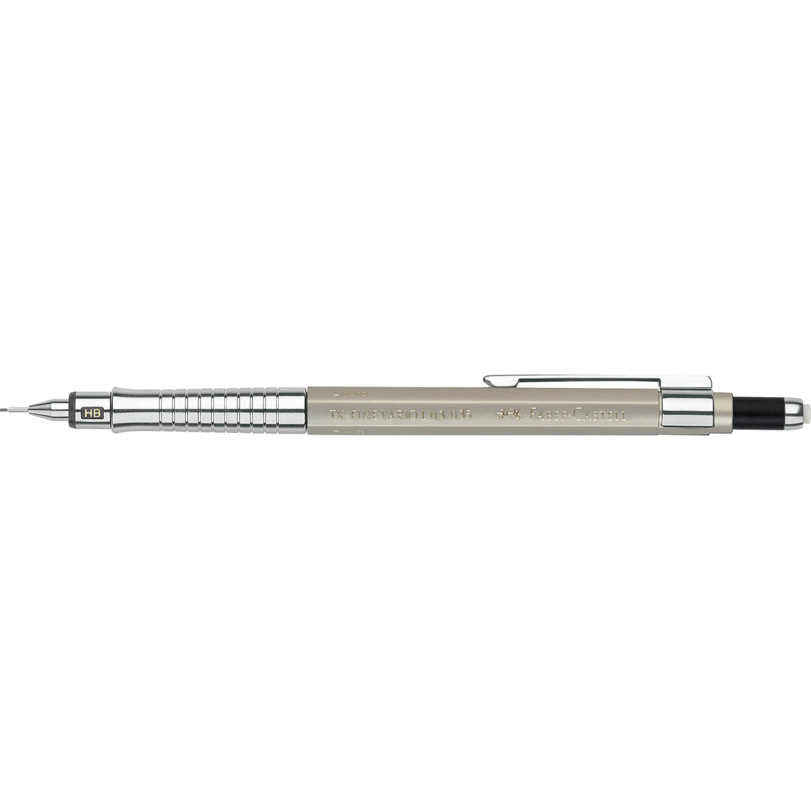 Ołówek mechaniczny Faber-Castell TK-Fine Vario L | Szampańskie złoto - Image 2