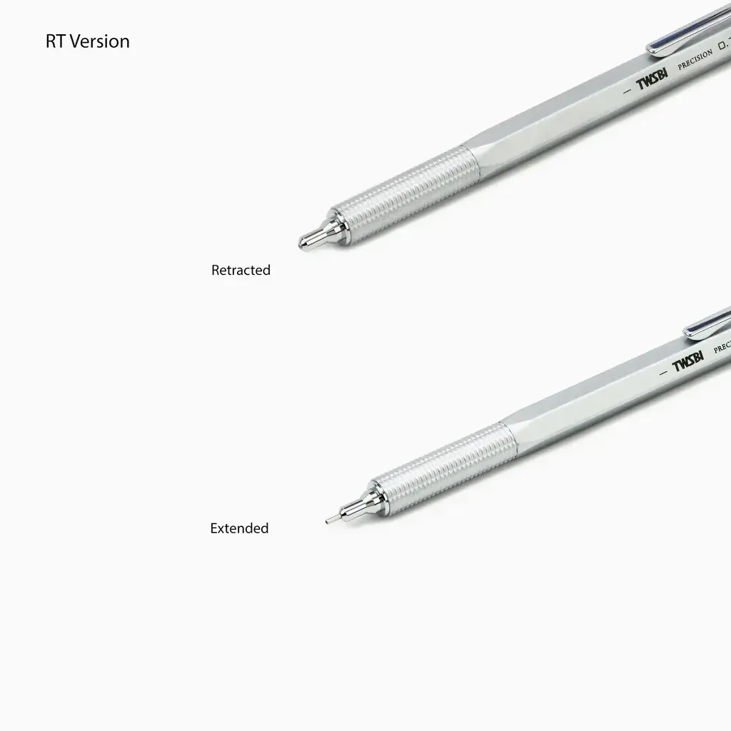 Ołówek Mechaniczny TWSBI Precision RT 0.5 mm | Czarny - Image 3
