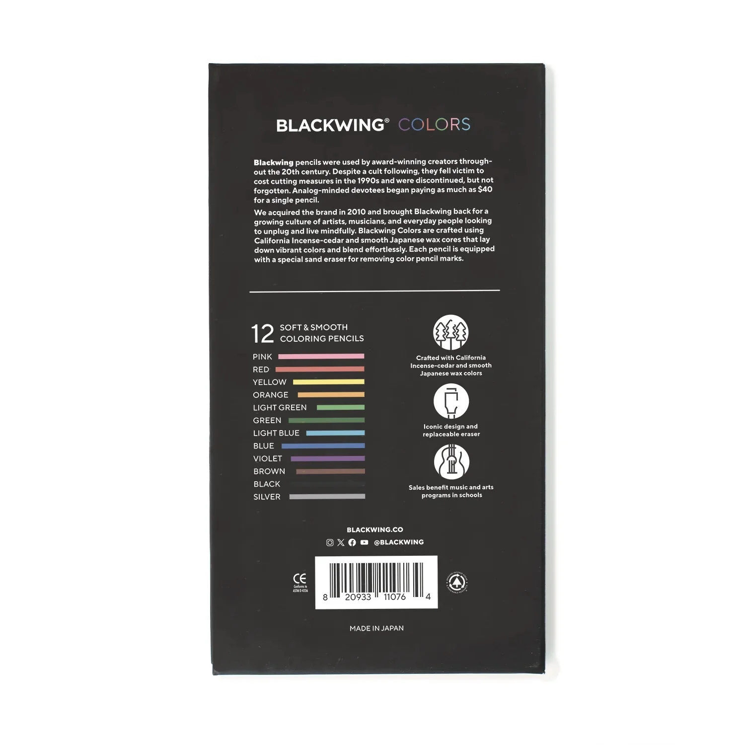 Ołówki kolorowe BLACKWING Colors - Image 2