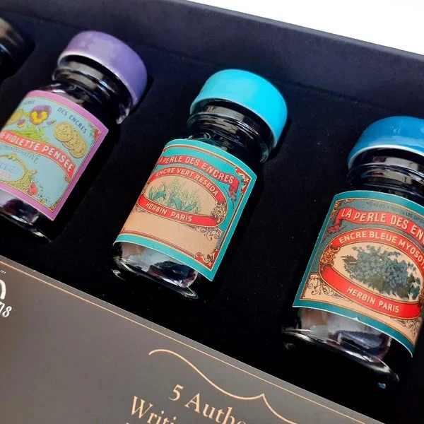 Pamiątkowy zestaw atramentów J. Herbin 350 Ans 10 ml - Image 2