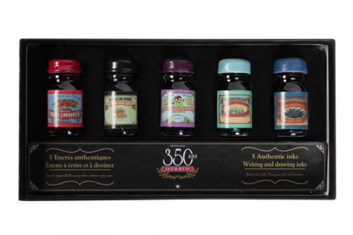 Pamiątkowy zestaw atramentów J. Herbin 350 Ans 10 ml - Image 3