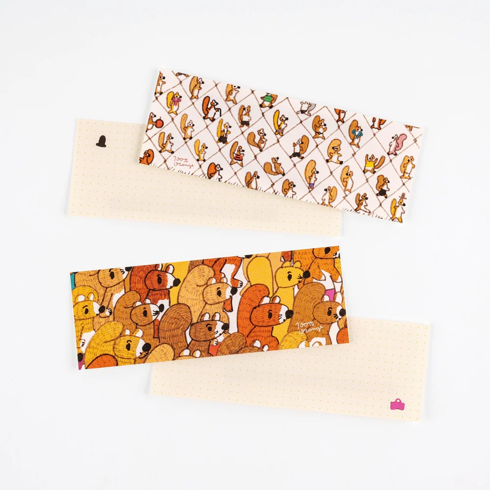 Papeteria Hobonichi | 100%ORANGE: Squirrel's Moving Day - Image 3