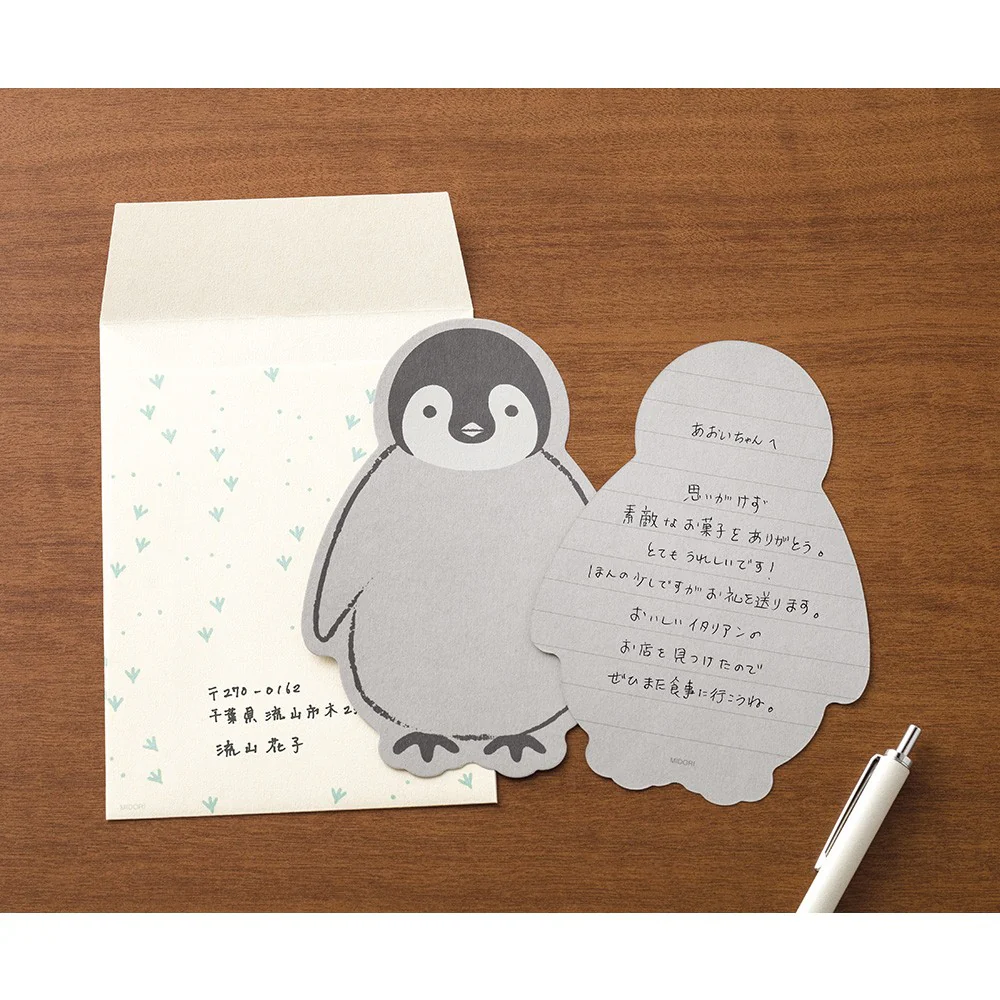 Papeteria Midori Die-cut | Pingwin - Image 2