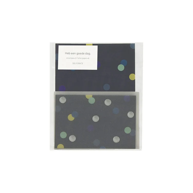 Papier Listowy Delfonics Dot Mini Letter Set - Image 2