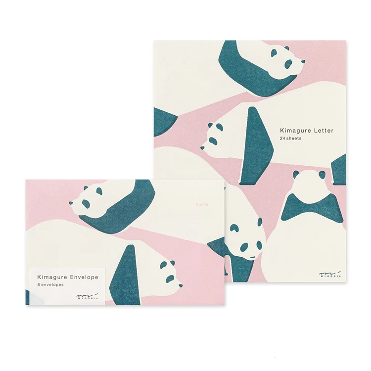 Papier listowy Midori Easy&Cozy | Panda - Image 6