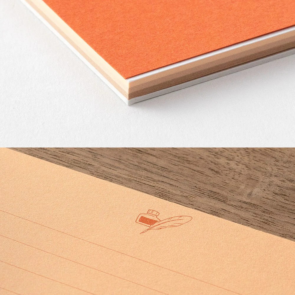 Papier listowy Midori Giving a Color | Brązowy - Image 4