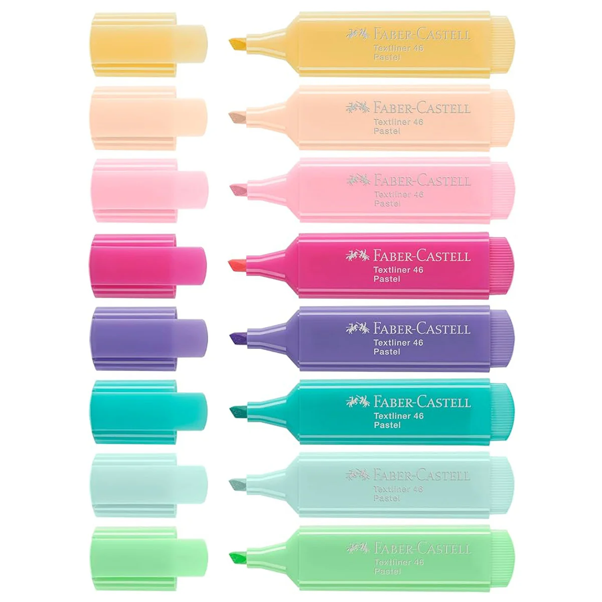 Pastelowe zakreślacze Faber-Castell | 8 sztuk - Image 2