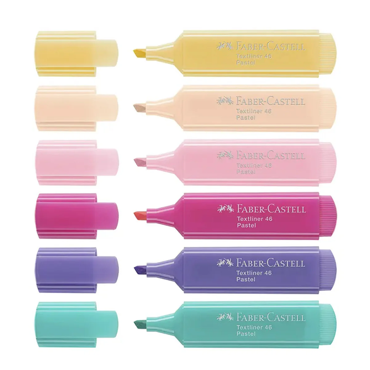 Pastelowe zakreślacze Faber-Castell | 6 sztuk - Image 2