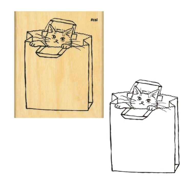 Pieczątka | Kot w torbie - Image 2
