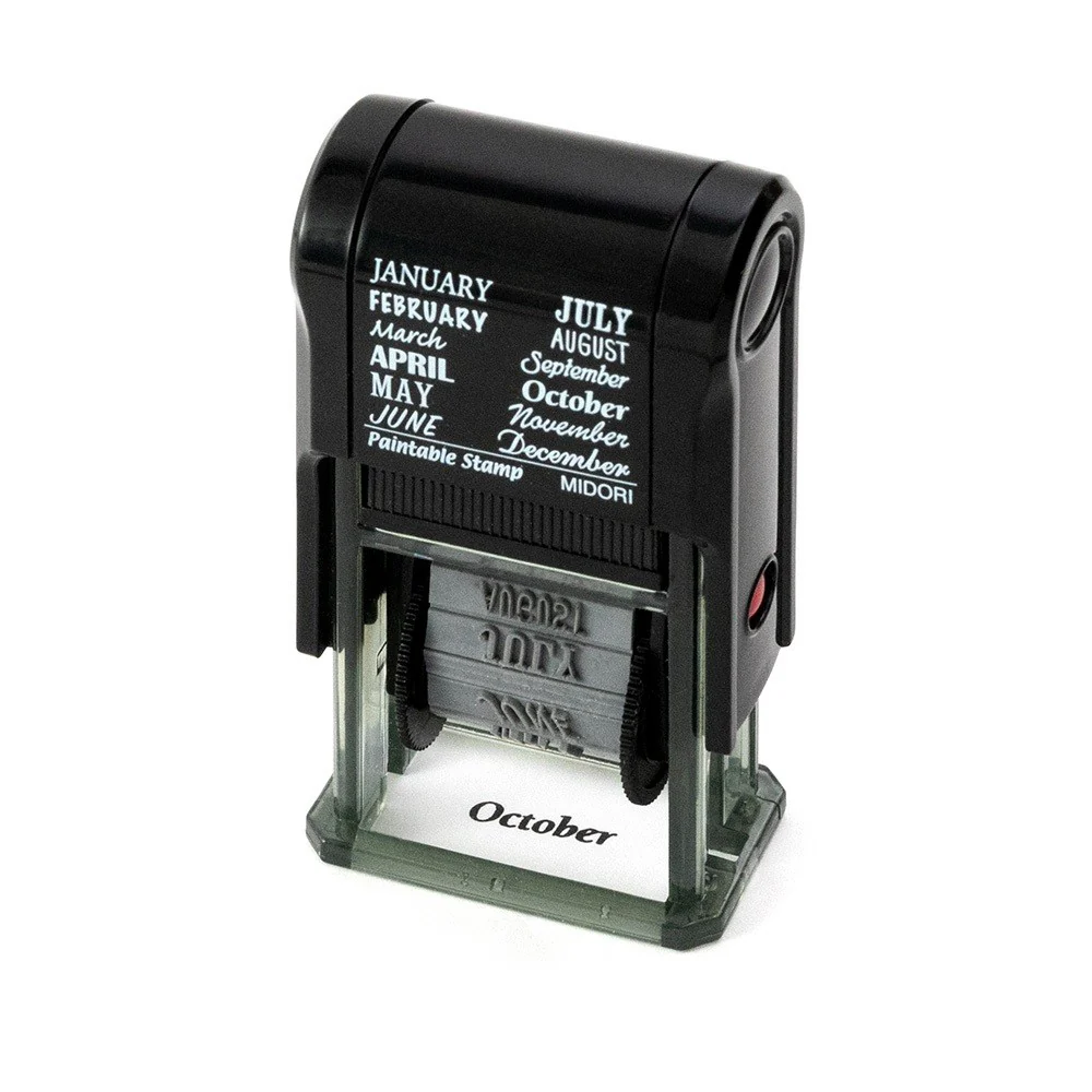 Pieczątka Midori Paintable Stamp | 12 Miesięcy - Image 2
