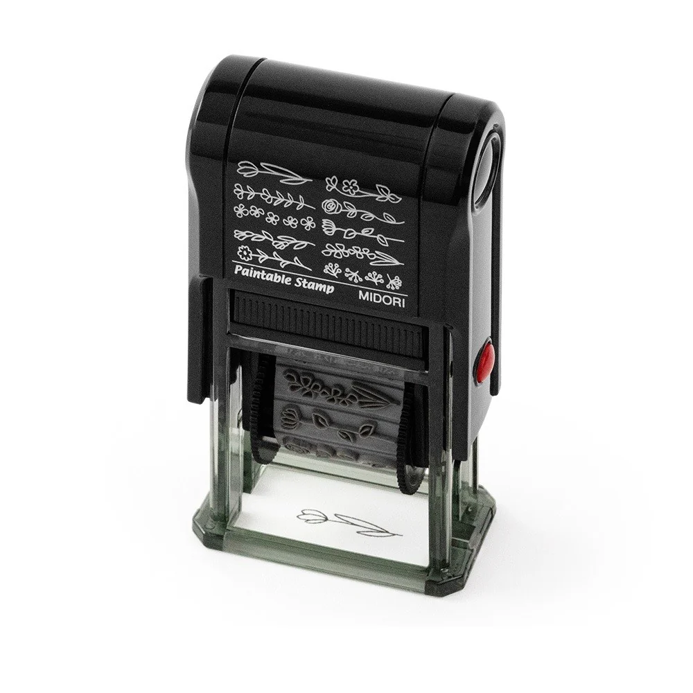 Pieczątka Midori Paintable Stamp | Kwiaty - Image 2