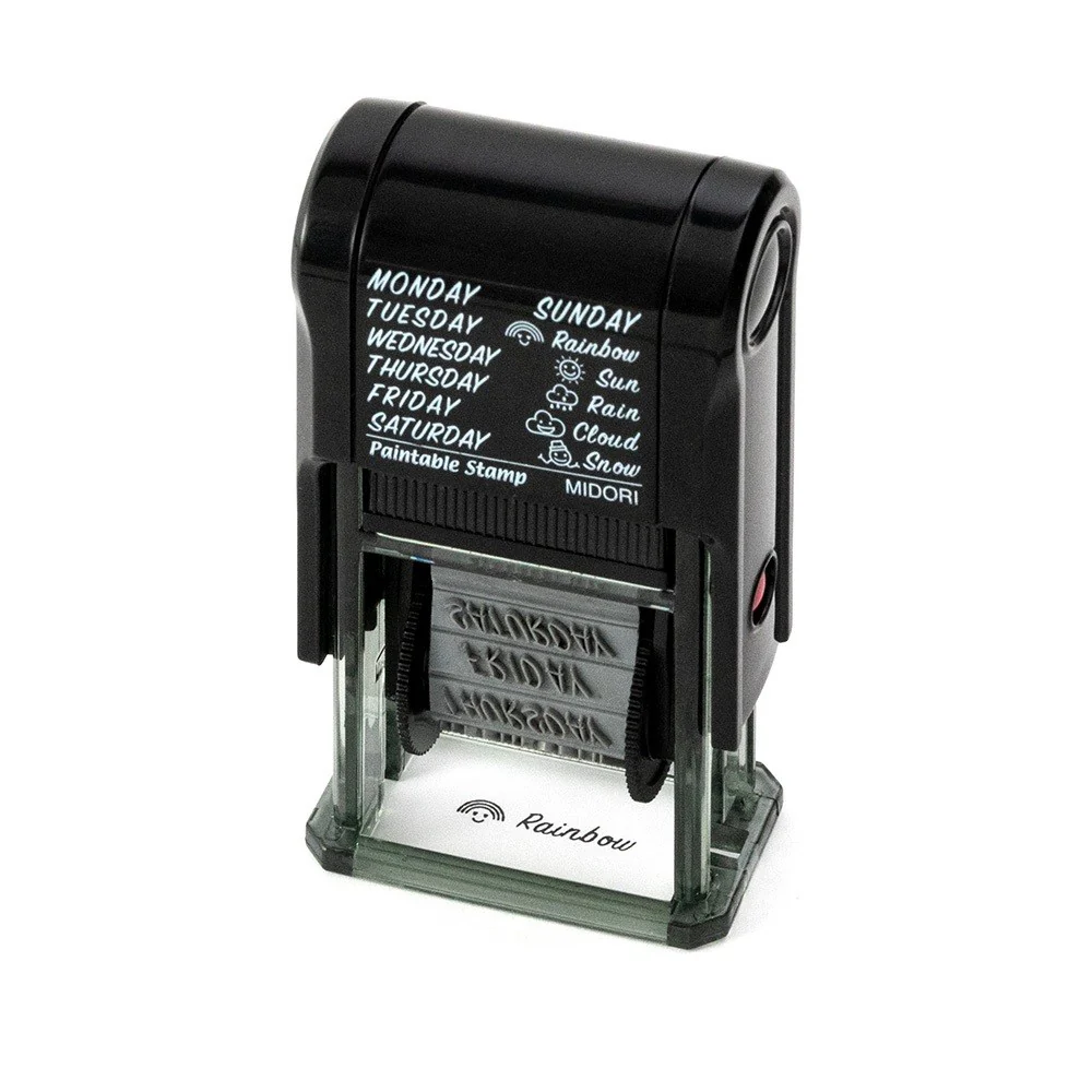 Pieczątka Midori Paintable Stamp | Pogoda - Image 2