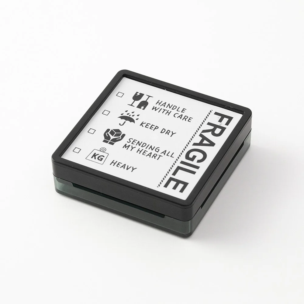 Pieczątka Midori Paintable Stamp Pre-inked | Fragile - Image 3