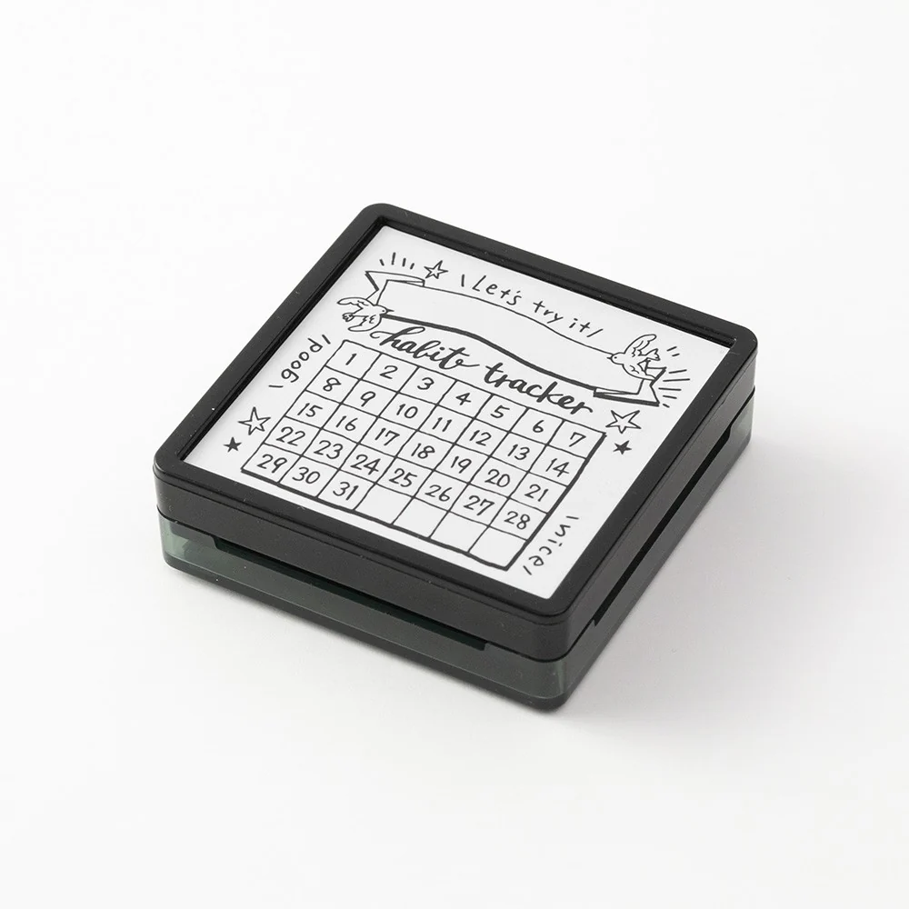 Pieczątka Midori Paintable Stamp Pre-inked | Habit Tracker - Image 2